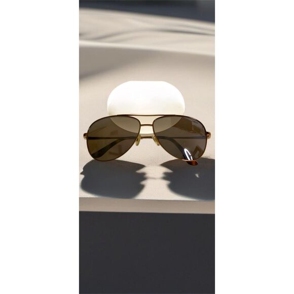 Revo Relay Sunglasses - Blue and Gold - Picture 2 of 11